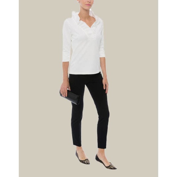 Gretchen Scott White Blouse NWT - Picture 6 of 6